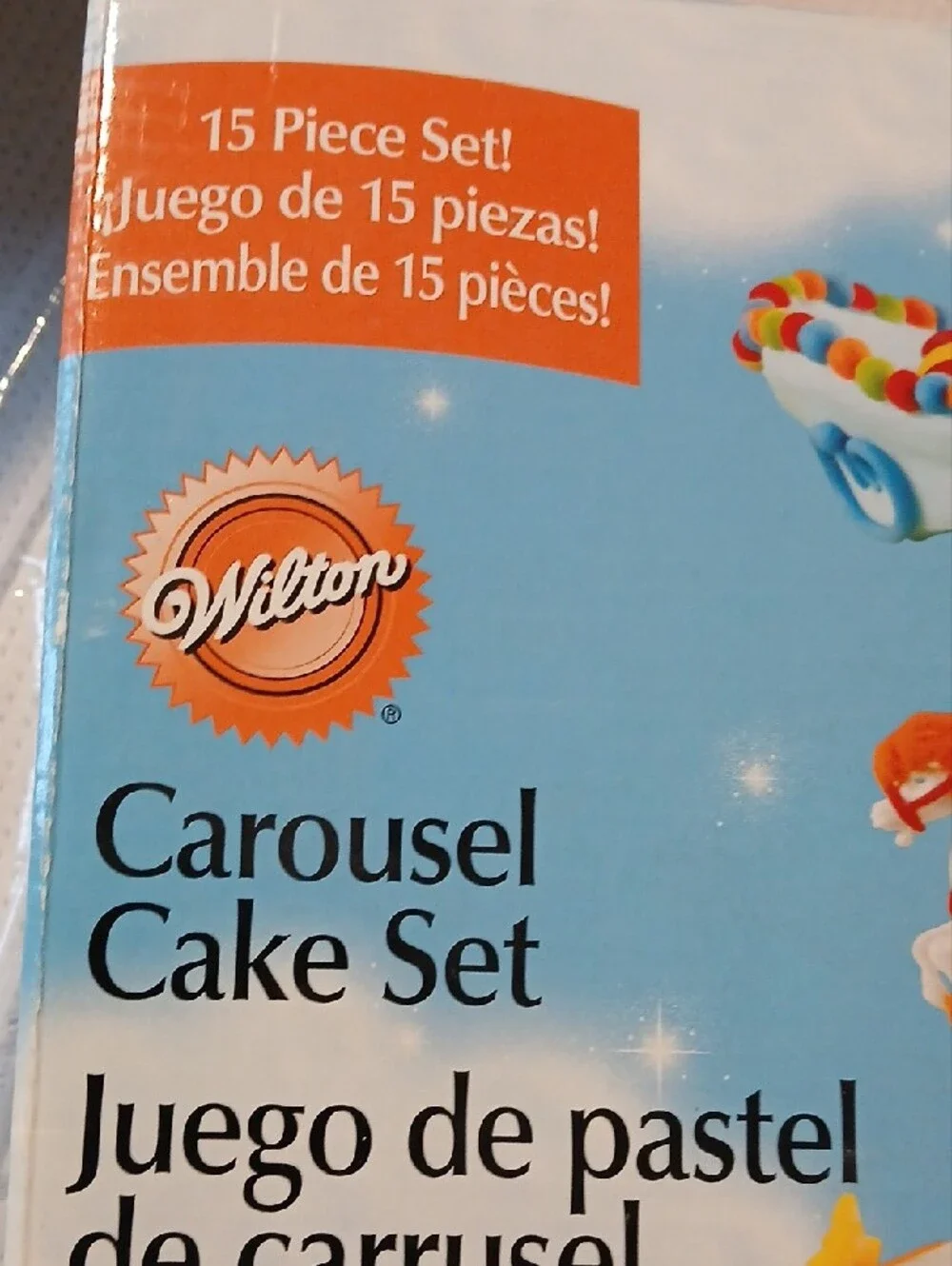 Wilton Carousel Cake Set - 15 Piece Set NIB